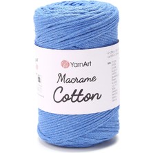 Yarnart Macrame Cotton Koyu Mavi Makrame Ipi 786