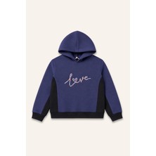 Jazziee Genç Kız Çocuk Nakış Detaylı Sweatshirt