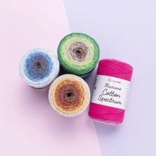 Yarnart Macrame Cotton Spectrum Karışık Renkli Makrame Ipi 1316