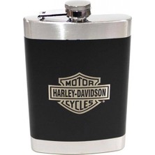 Pileli Store Harley Davidson Matara 5 Oz (147 Ml) Içecek Viski Konyak Matarası