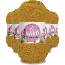 Pileli Store 5 Adet Cotton Lüks Yelek Tunik Kazak Bluz Hırka Ipi Yünü Hardal 97555