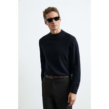 Lufian 112090199 Armın Yün Karışımlı Kazak Erkek Sweatshirt