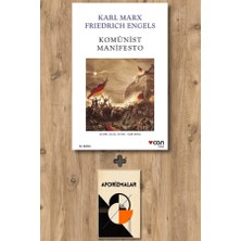 Can Yayınları Komünist Manifesto + Aforizmalar