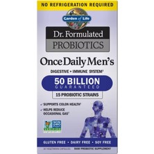 Garden Of Life Dr. Formulated Once Daily Men\'s 50 Billion Digestive + Immune System 30 Kapsül