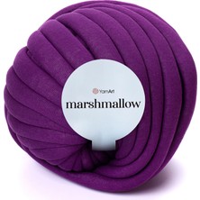 Yarnart Marshmallow Eflatun Elle Örgü Ipi 915