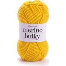 Yarnart Merino Bulky Sarı Kışlık Kalın El Örgü Ipi 586