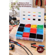 Yenilig 10 Adet Kablo Koruyucu Makaron – Daralan Isı Makaron (Heat Shrink), Elektriksel Izolasyon, Kablo Koruma ve Etiketleme