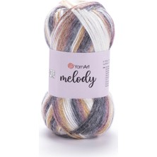 Yarnart Melody Ebruli El Örgü Ipi 902