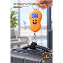 Yenilig 4 Adet Taşınabilir Elektronik Tartı – 50 kg Kapasiteli, Hafif Kompakt Tasarım, Kanca ve Halka, LCD Ekran, Bavul Tartısı Luggage Scale Digital Scale