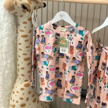 Dereff Meow Desen Pijama Takımı 7-8 Yaş