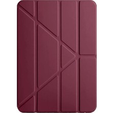 Marsilyan™- Huawei Matepad Pro 12.2 2025 Kalemlikli Mars Tablet Kılıfı - Mürdüm