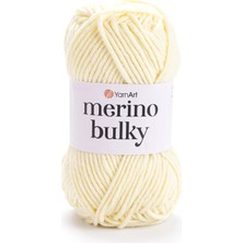 Yarnart Merino Bulky Krem Kışlık Kalın El Örgü Ipi 7003