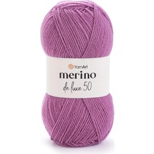 Yarnart Merino De Luxe 50 Gül Kurusu Yün El Örgü Ipi 3017