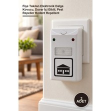 Yenilig 2 Adet Haşerx Elektronik Fare ve Haşere Kovucu – Fişe Takılan Elektronik Dalga Kovucu, Duvar Içi Etkili, Pest Repeller Rodent Repellent