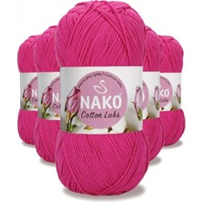 Pileli Store 5 Adet Cotton Lüks Yelek Tunik Kazak Bluz Hırka Ipi Yünü Fuşya 97572
