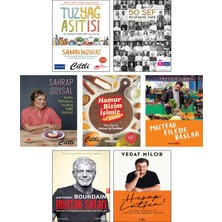 The Kitap Tuz Yağ Asit Isı 50 Şef 50 Efsane Tarif Anadolu Mutfağı Sahrap Soysal Hamur Bizim Işimiz Tam Ölçülü Hamur Işi Tarifleri Mutfak Filede Başlar Mutfak Sırları Anthony Bourdain Hesap Lütfen! Vedat Milor