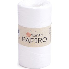 Yarnart Papiro Beyaz Kağıt Ip 1311