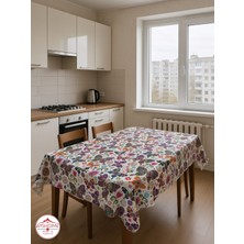 Ayspar Masa Örtüsü 150X170 cm Kelebek Desenli
