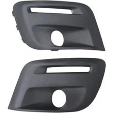 TŞT Peugeot Partner Tepee 2010-2018 - Sis Lamba Kapağı Sağ/sol Set 2 Parça (Sis/gündüz Farı Delikli) (Oem No: 1613564680)