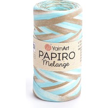 Yarnart Papiro Melange Renkli Kağıt Hobi El Örgü Ipi 2304
