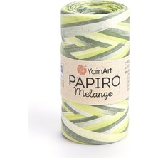Yarnart Papiro Melange Renkli Kağıt Hobi El Örgü Ipi 2302