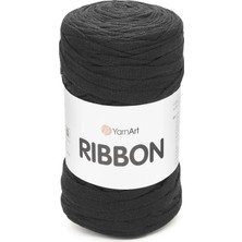 Yarnart Ribbon Siyah Hobi El Örgü Ipi 750
