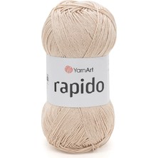 Yarnart Rapido Koyu Bej Yazlık Ince El Örgü Ipi 702