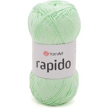 Yarnart Rapido Su Yeşili Yazlık Ince El Örgü Ipi 697