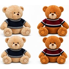 Oyunca 2001008PELUŞ Ayı Oturan Kazaklı 42 cm (Adet Idır)