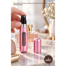 Yenilig 1 Adet Cep Parfüm Şişesi – Doldurulabilir Alüminyum Atomizer, Seyahat Için Pocket Perfume Parfüm Şişesinden Dolabilen Minimal Tasarım Cebinizde Taşınabilir