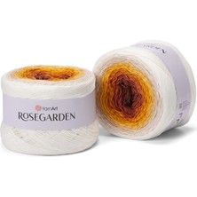 Yarnart Rosegarden Renkli Yazlık El Örgü Ipi 307