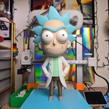 Axelon Rick Figür – Rick And Morty Dekoratif Karakter Figürü