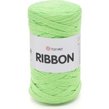 Yarnart Ribbon Fosforlu Yeşil Hobi El Örgü Ipi 802