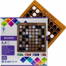 Ahşap Reversi, Zeka Oyunu, Strateji, Akıl Oyunu, Eğitici Oyun