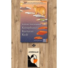 Athica Yayınları Kütüphaneyi Kurtaran Kedi + Aforizmalar