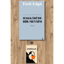 Everest Yayınları Hakkâri'de Bir Mevsim (Bez Ciltli) + Aforizmalar