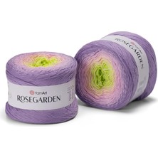 Yarnart Rosegarden Renkli Yazlık El Örgü Ipi 312