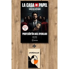 Teras Kitap La Casa De Papel Kaçış Kitabı - Profesör'ün Akıl Oyunları (Ciltli) + Aforizmalar