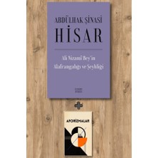 Everest Yayınları Ali Nizami Bey’in Alafrangalığı ve Şeyhliği (Ciltli) + Aforizmalar