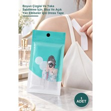 Yenilig 1 Adet Elbise Sabitleyici Bant – Boyun Çizgisi ve Yaka Sabitleme Için, Bluz ve Açık Yan Elbiseler Için Dress Tape