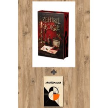 Vera Kitap Zehirli Gölge (Ciltli - Yan Boyamalı Özel Baskı) + Aforizmalar