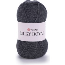 Yarnart Silky Royal Siyah Yumuşak El Örgü Ipi 435