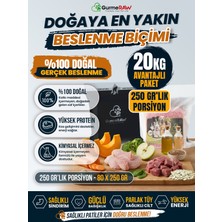 GurmeRAW | BARF PLUS EXTRA + BARF PLUS | 250 gr Porsiyonlu | Premium Çiğ Köpek Maması