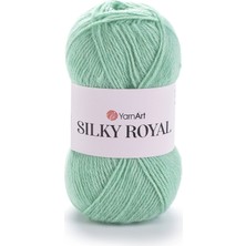 Yarnart Silky Royal Su Yeşili Yumuşak El Örgü Ipi 440