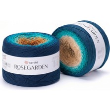 Yarnart Rosegarden Renkli Yazlık El Örgü Ipi 339