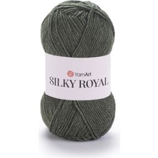 Yarnart Silky Royal Küf Yeşili Yumuşak El Örgü Ipi 446