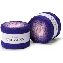 Yarnart Rosegarden Renkli Yazlık El Örgü Ipi 321