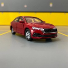 Welly Skoda Octavia 1/36 Ölçek Diecast Metal Model Araba Oyunca Araba