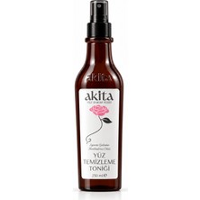Akita Doğal Yüz Temizleme Toniği Isparta Gülü 250mL