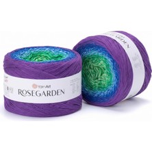 Yarnart Rosegarden Renkli Yazlık El Örgü Ipi 343